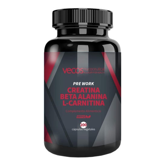 Vecos Nucoceutical Creatina Beta Alanina L Carnitina 200caps
