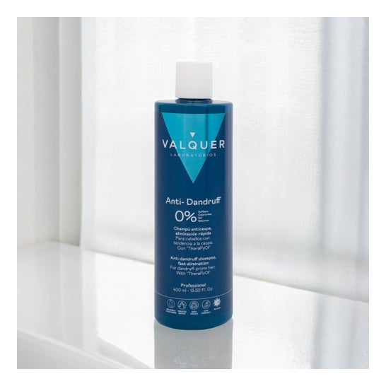 Valquer Champú Anticaspa Eliminación Rápida 400 ml