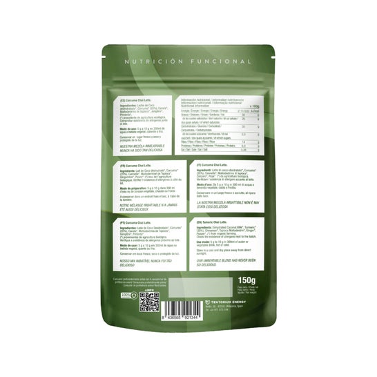 Energy Feelings Cúrcuma Latte Chai Eco 150 g