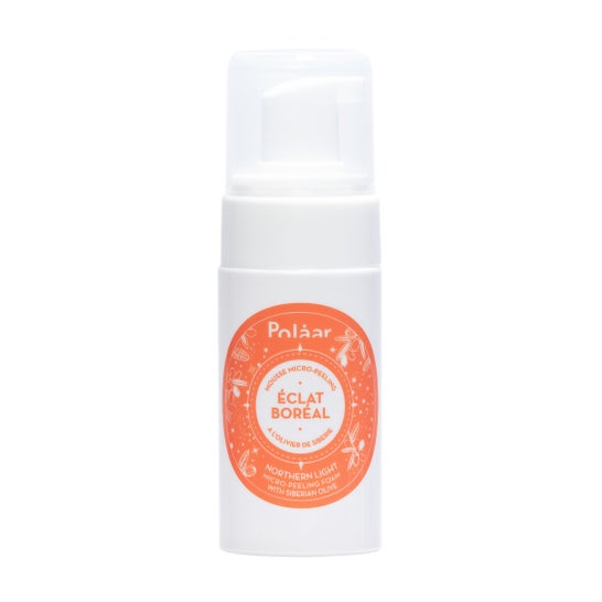 Polaar Mousse Micro Peeling Eclat Boréal à l'Olivier de Sibérie 100 ml