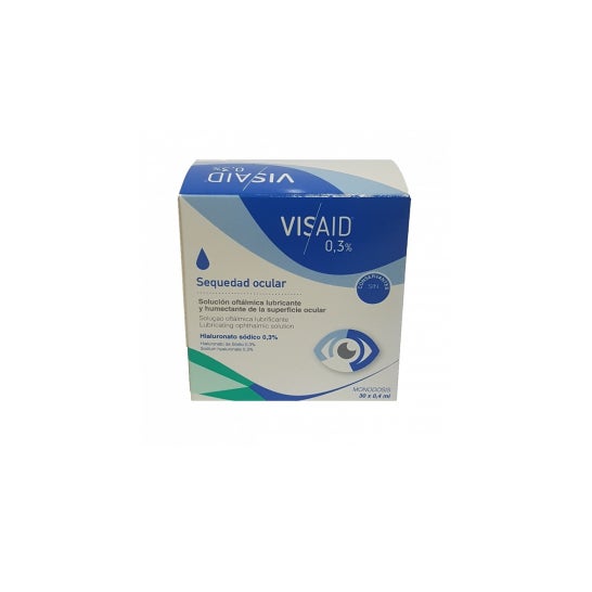 Visaid 0,3% gotas oculares estériles 0,4ml x 30uds