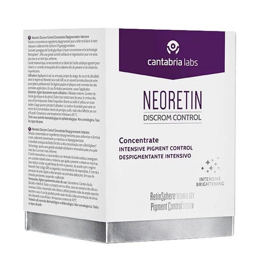 Neoretin Discrom Control Intensieve Depigmentatie Controle 2x10ml Neoretin Discrom Control Intensieve Depigmentatie Controle 2x10ml