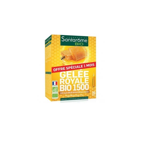 Santarome Gelee Royale Biologisch 30 Ampollas