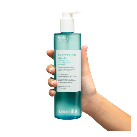Sensilis Purify Essential Cleanser Gel Limpiador Pieles Mixtas y Grasas 400ml