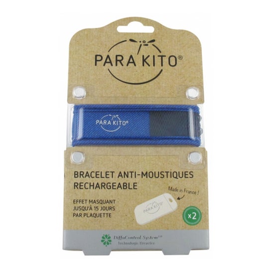 Parakito Bracelet Anti-Moustique Rechargeable Junior Plumes