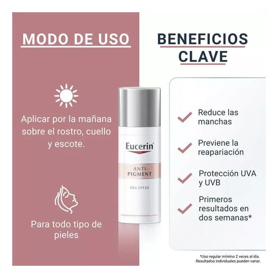 Eucerin Anti-Pigment Dual Serum Box + Krem na dzień SPF30 Eucerin Anti-Pigment Dual Serum Box + Krem na dzień SPF30