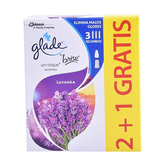 Glade One Touch Air Freshener Refills Lavender 3 pieces
