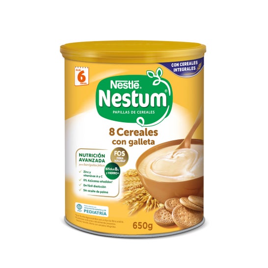 Nestlé Nestum 8 Cereali con biscotto 650g