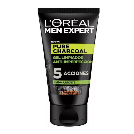 L'Oreal Men Expert Pure Charcoal Cleansing Gel 100ml L'Oreal Men Expert Pure Charcoal Cleansing Gel 100ml