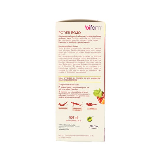 Biform Poder Rojo 500ml