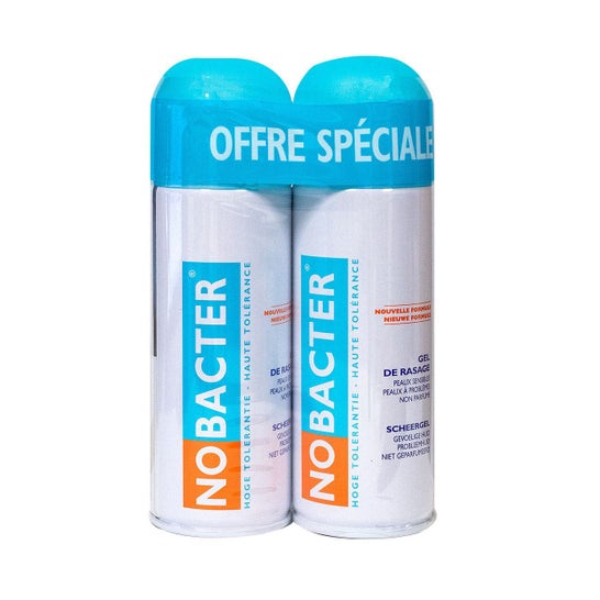 Nobacter Gel da barba 2x150ml