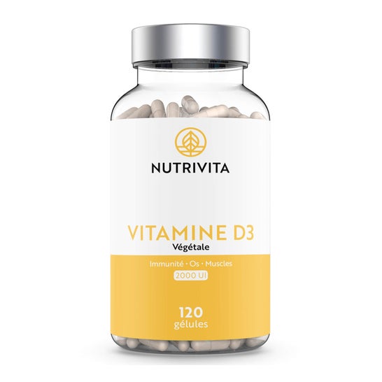 Nutrivita Vitamin D3 2000 IU 120 Kapseln