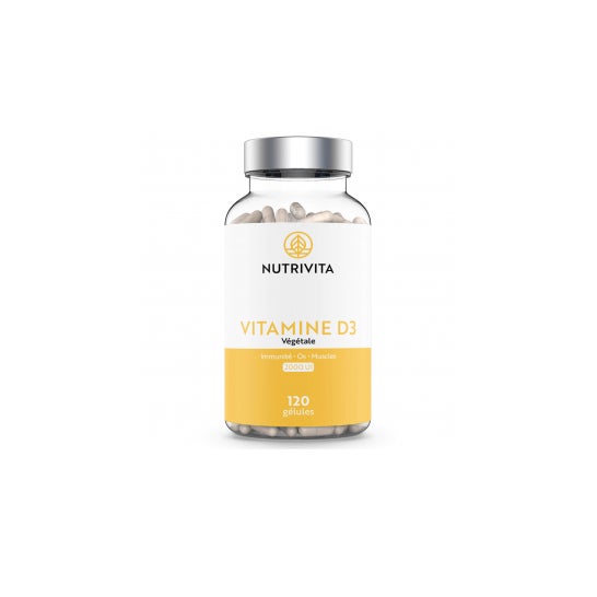 Nutrivita Vitamina D3 2000 IU 120caps