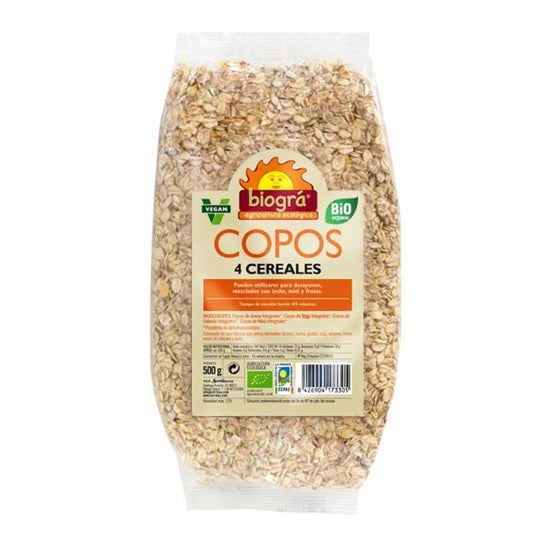 Biogra Flakes 4 Cereali Eco 500g
