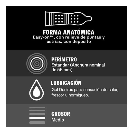 Durex Intense Preservativos 12uds Durex Intense Preservativos 12uds