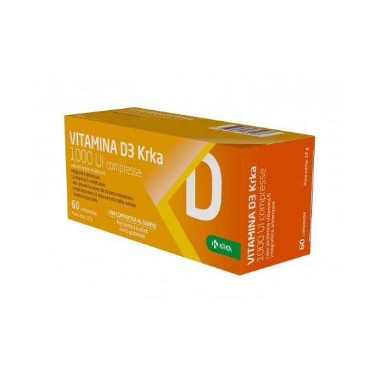Krka Vitamina D3 1000 Ui 60comp | PromoFarma