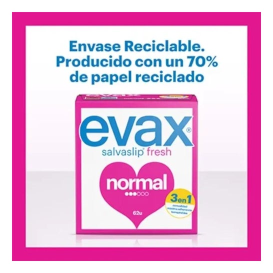 Salva Slip Evax Normal 50uds Salva Slip Evax Normal 50uds
