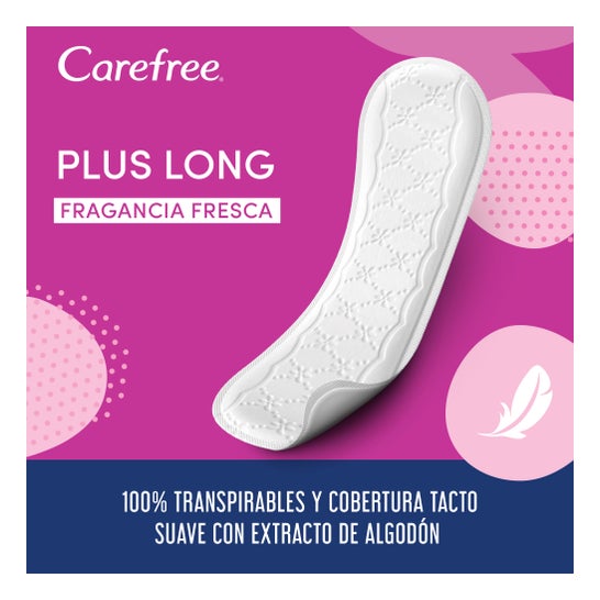 Carefree Carefree Plus Long Protector Fragancia Fresca 40uds