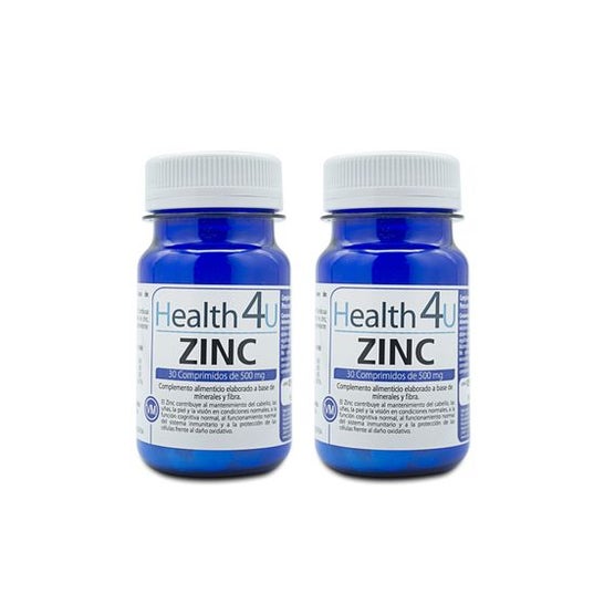 Health 4U Pack Zinc 500mg 2x30comp