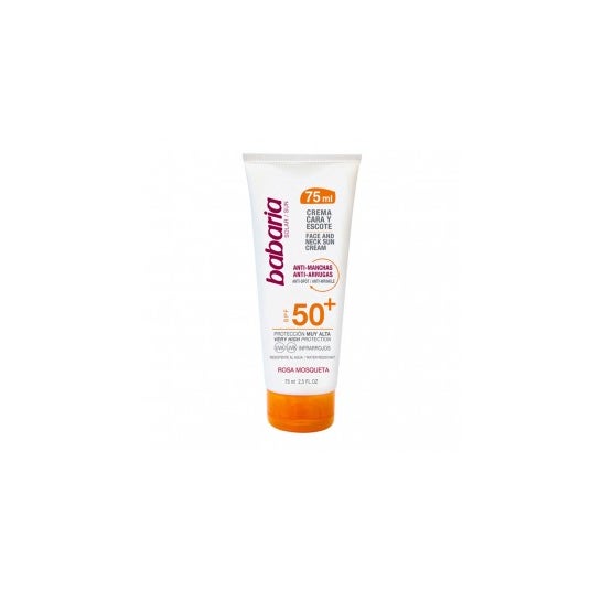 Fluido per anca Babaria Rose Hip Fluid Anti-macchia Spf50+ 75ml