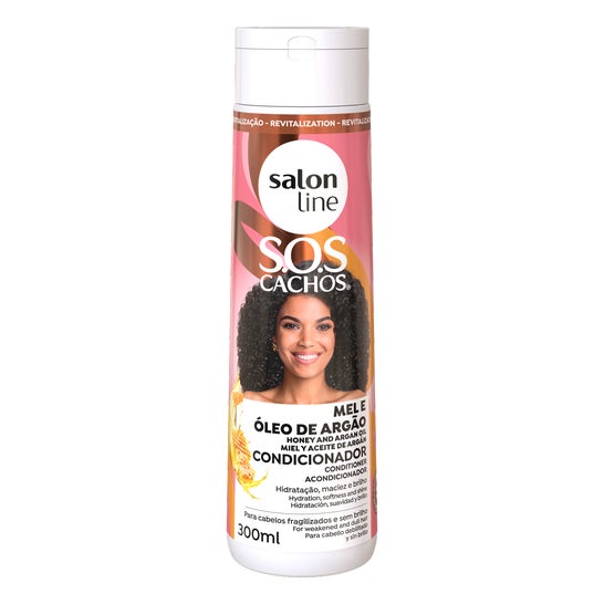 Salon Line SOS Cachos Mel e Óleo de Argão Condicionador 300ml
