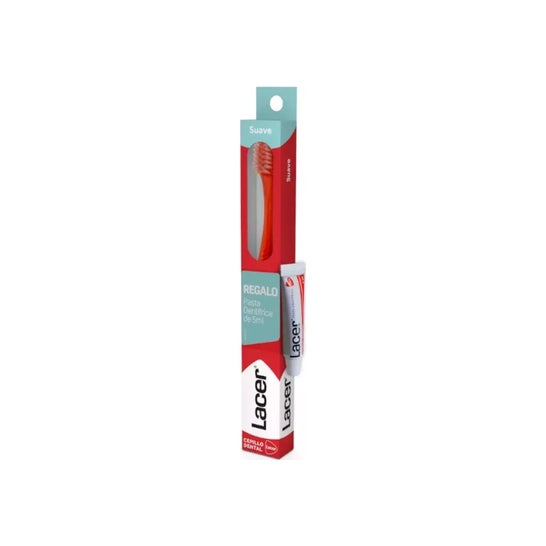 Lacer Cepillo Dental Suave + Pasta Dentífrica