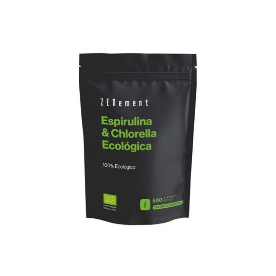 Zenement Espirulina & Chlorella Ecológica 600 comp