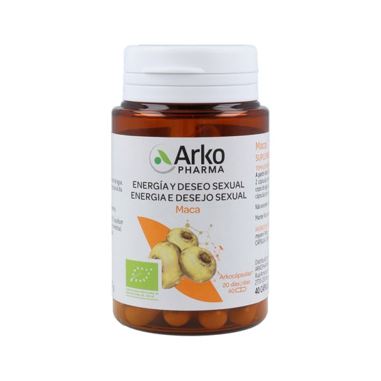 Arkocapsule Maca Bio 40caps