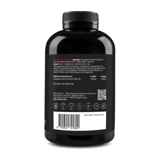 Zenement CLA 1000 mg 200 Perlas