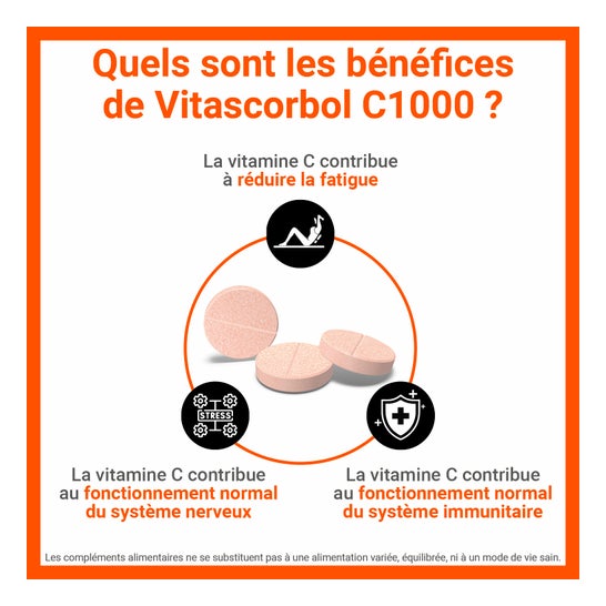 Cooper Vitascorbol C1000 Effervescents 20comp
