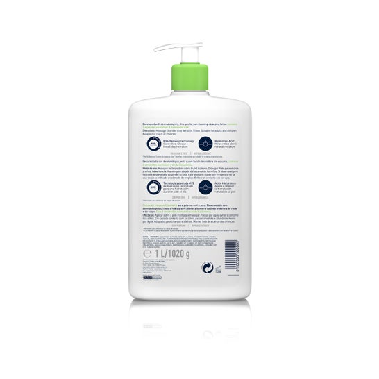 CeraVe® SA Crema detergente 1L