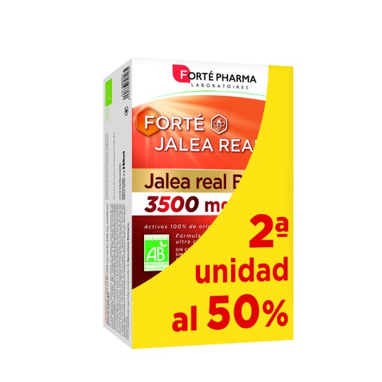 Forté Pharma Forté Jalea Real Bio 3500mg 2x10ampollas