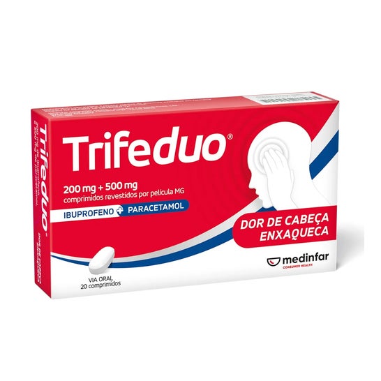 Medinfar Trifeduo MG 200mg + 500mg 20comp