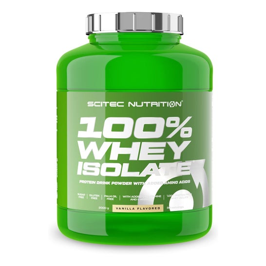 Scitec Nutrition 100% Whey Isolate Vainilla 2000g