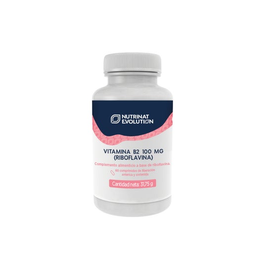 Nutrinat Vitamina B2 100mg Riboflavina 60comp