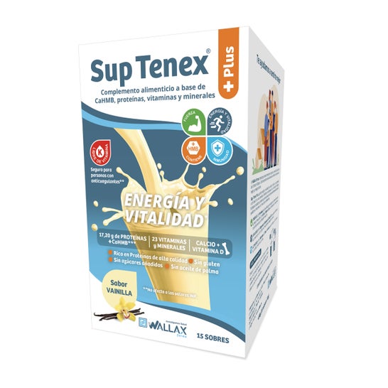 Wallax Sup Tenex Plus Vainilla 15x32g