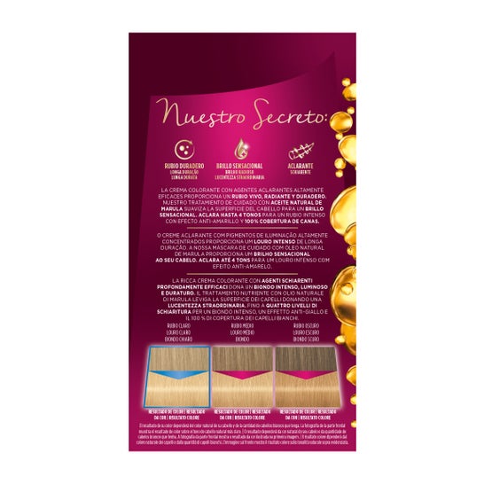 Schwarzkopf Kit Tinte Palette Intensive 10 Rubio Muy Claro