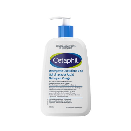 Cetaphil Gel Limpiador Facial Diario 236ml