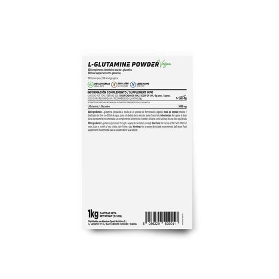 HSN L-Glutamina en Polvo 1000 g