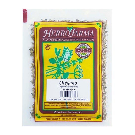 Herbofarma Oregano Al Vacio 15g
