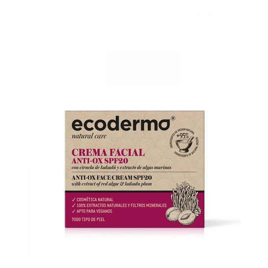 Ecoderma Crema Facial Anti-Ox SPF20 50ml