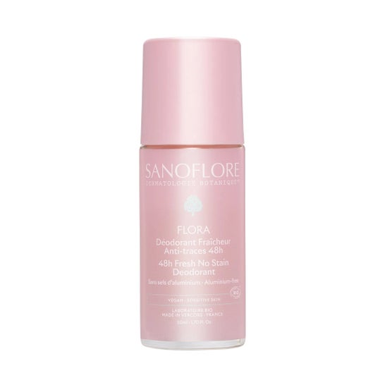 Sanoflore Deodorant Flora 48u Roll-on 50 ml