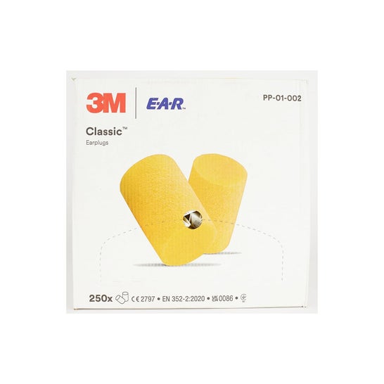 3M Tapón Oído Espuma Antirruido 1 Par