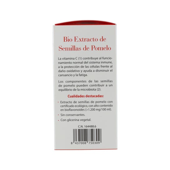 100% Natural Bio Extracto de Semillas de Pomelo Ecológico 50 ml