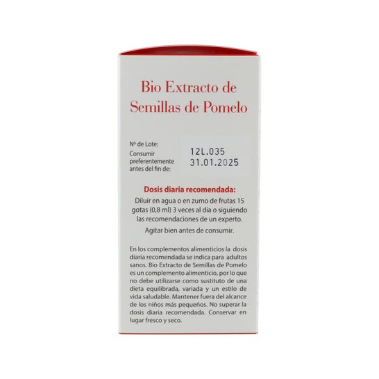 100% Natural Bio Extracto de Semillas de Pomelo Ecológico 50 ml