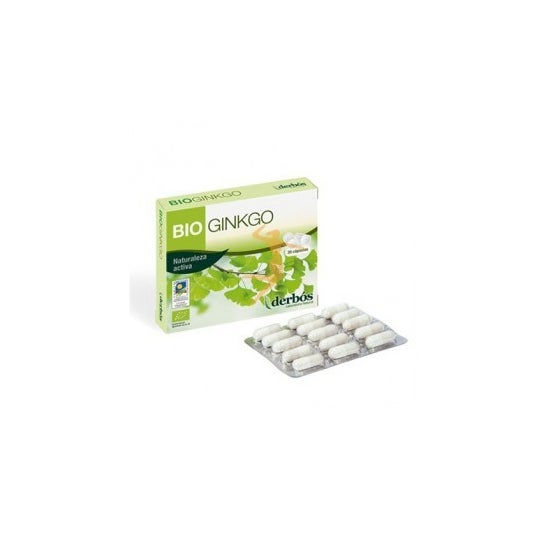 Derbós Bio ginkgo biloba 30cáps