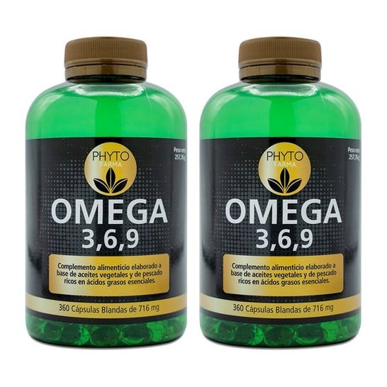 Phytofarma Pack Omega 3, 6, 9 716mg 1ud