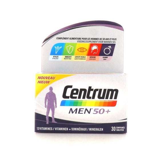 Centrum® Multivitamins Men 50+ 30 tabs.