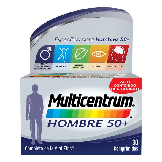 Multicentrum Hombre 50+ 30comp