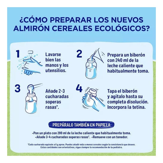 Almirón Organic Multicereal Cereals 200g Almirón Organic Multicereal Cereals 200g